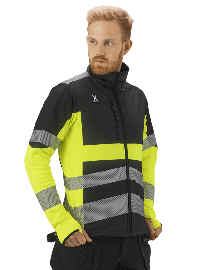 X Flow Hybrid Jacket Varoitusluokka 1 Työtakki