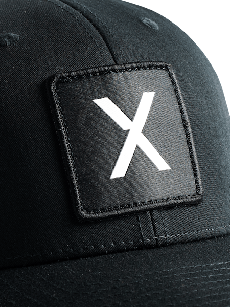 X Cap Trucker Black Limited Edition