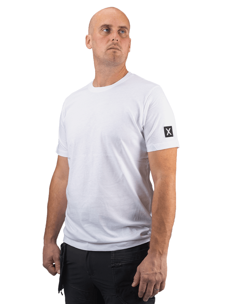 X Grit T-shirt Vit